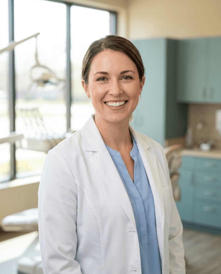 Porträt von Dr. med. dent. Elena Vogt, Zahnärztin · Kieferorthopädie